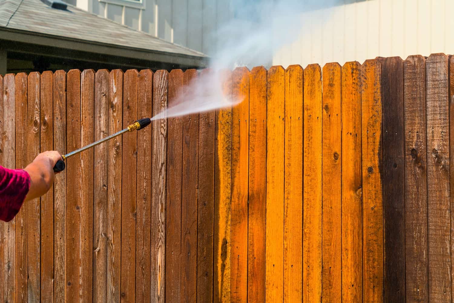 Fence Pressure Washing Fence Pressure Washing